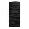 Buff Merino Lightweight Neckwear Solid Black
