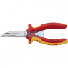 KNIPEX 25 26 160 Půlkulaté kleště s břity pro radiotechniku izolované vícesl.návleky VDE
