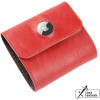 Fixed Classic Wallet kožená peňaženka pre AirTag z pravej kože, červená FIXWAT-SCW2-RD
