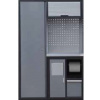 Zostava dielenského nábytku Procarosa PROFI XS-VII Pracovná doska: nerezová, Hmotnosť: 122