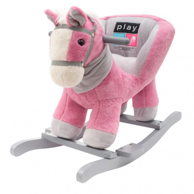 Hojdacia hračka s melódiou PlayTo rúžový koník (Hojdacia hračka s melódiou PlayTo rúžový koník)