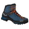 Salewa Mountain Trainer Mid Gtx Dark Denim Black Pánska Turistická Obuv Veľkosť 8,5