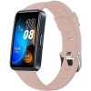 Fixed Silicone Strap silikónový remienok pre Huawei Band 8/9/10, ružový FIXSSTB-1183-PI