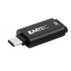 USB kľúč, 32GB, USB C 3.2, EMTEC D400 Type C, čierna
