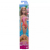 Barbie Beach bábika v ružových plavkách s palmami - Mattel