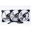 1stCOOL Fan KIT AURA EVO 1 ARGB, 3x Dual Ring ventilátor + ARGB Nano řadič KIT-AURA-EVO-1