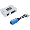 XtendLan POE2V1, 2x Dáta+PoE po jednom UTP kábli, 100Mbit