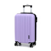 Malý cestovný kufor do lietadla, škrupinový, ABS, 40 l, Worldline 623 fialová