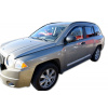 Deflektory okien pre JEEP COMPASS (I GEN) MK49 5D 2007-2017 (+OT) 4ks (predné + zadné)