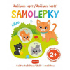 Začínam lepiť samolepky Zošit s mačičkou