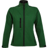 SOL's Collection Bunda Roxy, 3-vrstvá, softshellová, dámská COT25468054002-bottle gree M Zelená lahvově