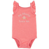 CARTER'S Body tielko Pink dievča 3 m, vel. 62