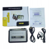 Prehrávač kasetowy magnetofon konvertor USB MP3 retro + slúchadlá
