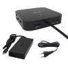 i-tec USB-C HDMI Dual DP Docking Station, Power Delivery 100W + zdroj 112W C31TRI4KDPDPRO100 I-Tec