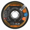 Rhodius XTK 8 Rezací kotúč priamy 115 mm 22.23 mm