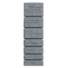 PROSPERPLAST sud na dažďovú vodu 350l TOWER STONE IDTST350-429U svetlo sivý plastový