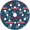 BOSCH Brusný kotouč EXPERT O780 s fólií, 125 mm, G60, 6ks (2.608.902.399)
