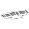Rabalux Chrómové stropné LED svietidlo Fandral obdĺžnikové 310x600mm 42W 6997