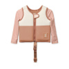 LIEWOOD plávacia vesta s rukávmi Dove Tuscany rose multi mix