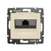LEGRAND Valena dátová zásuvka RJ45, kat. 5e, béžová 774138