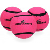 Dog Comets Starlight plávajúca tenisová loptička 3 ks ružová