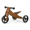MILLY MALLY Detské multifunkčné odrážadlo bicykel 2v1 JAKE Dark Natural 65x36x42 hnedá
