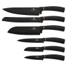 BERLINGERHAUS Súprava nožov s nepriľnavým povrchom 6 ks Black Rose Collection