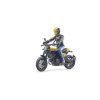 BRUDER 63053 Figúrka - motocykel Ducati Full Throttle, vodič