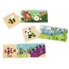 Viga Drevené puzzle zvieracie domovy