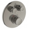 Ideal Standard CeraTherm Navigo Termostatická sprchová batéria pod omietku na 2 spotrebiče, Silver Storm A7296GN