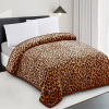 Luxusná akrylová deka s leopardím vzorom 807-2 Rozmer deky: 160x210cm