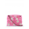 Kurt Geiger London crossbody kabelka dámska kožená Kensington 4373598109 ružová ONE SIZE