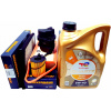 4 FILTRE 5L OLEJA TOTAL 5W40 PEUGEOT 206 206+ 1.4 HDi BEZ FAP/DPF!