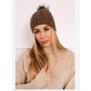 Čapica s fleece Daria K217 cappuccino