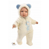 Llorens Llorens 14207 BABY ENZO - realistická bábika bábätko s mäkkým látkovým telom - 42 cm MA4-14207