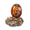 Štýl HGA002421-A-ZHB LAVA Dragon Egg Ozdobné vajcia (Štýl HGA002421-A-ZHB LAVA Dragon Egg Ozdobné vajcia)