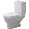 Duravit Starck 3 kompaktná záchodová misa biela 0126010000