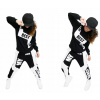 Kvalita šaty 152 biela, čierna (Tepláky 152 joggers hip hop street tanec)