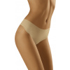 Hladké bezšvové tangá ELCANTA Wolbar, Veľkosť 4/L, Farba Beige