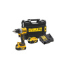 DEWALT Akumulátorový vŕtací skrutkovač 18 V bez uhlíkovej kefky (2 x 5,0 Ah akumulátor + nabíjačka + TSTAK) DCD800P2LRT