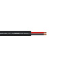 Sommer CABLE repro kabel 2x2,5, 100m role, černý, FRNC