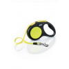 Vodítko FLEXI Neon S 5m / 15kg Pásik NEW