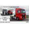 Detail UP CTM 044 - MAN TGX (1:24)