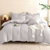 Posteľné obliečky Homa ELITE LIGHT GREY 7-dielna sada 140x200 cm Posteľné obliečky Homa ELITE LIGHT GREY 7-dielna sada 140x200 cm - 140x200 cm - 7 SET 2x vankúš 2x malý vankúš 2x prikrývka 1x plachta