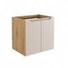 ArtCom Skrinka pod umývadlo LUXOR Beige 82-60-2D | 60 cm s dvierkami