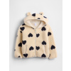 GAP Baby sherpa bunda s uškami Biela 18-24M Biela Biela