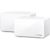 TP-Link Mercusys Halo H90X(2-pack) WiFi systém, WiFi 6, AX6000, 1x 2,5GLAN, 2x GLAN