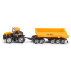 SIKU Traktor JCB s prívesom Dolly a vyklápacím kontajnerom / 1858
