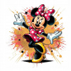 CUKROVÁ TLAČ jedlý obrázok na tortu Cukrová hmota Minnie Miki Mouse 4
