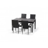 VerDesign, Záhradný set VM-P 4+1 kov,plast,ratan, umelý ratan